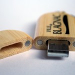 Clé USB publicitaire en bois